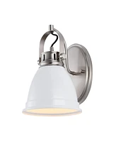 Phineas 7" 1-Light Farmhouse Bohemian Iron Led Vanity