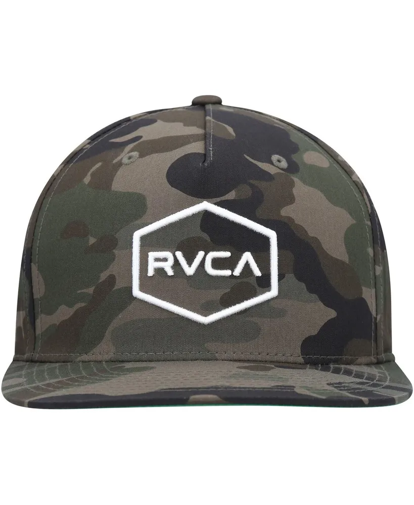 Men's Rvca Camo Commonwealth Adjustable Snapback Hat