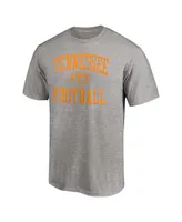 Men's Fanatics Heathered Gray Tennessee Volunteers First Sprint Team T-shirt