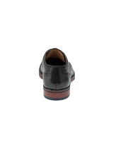 Johnston & Murphy Little Boys Conard Cap Toe Leather Shoes