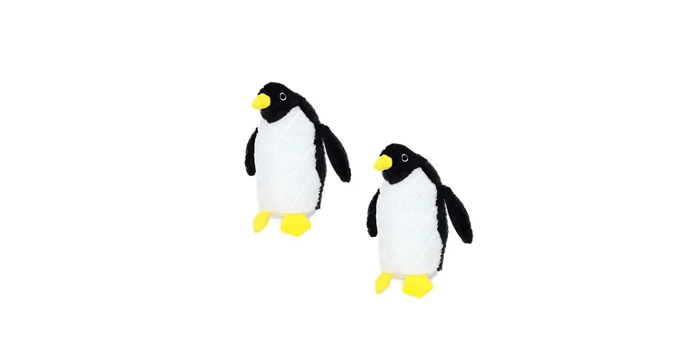 Mighty Arctic Penguin, 2-Pack Dog Toys