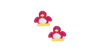 Mighty Jr Microfiber Ball Penguin, 2-Pack Dog Toys