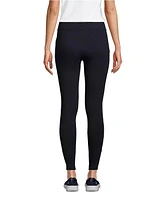 Lands' End Women's Tall Starfish Mid Rise Knit Leggings