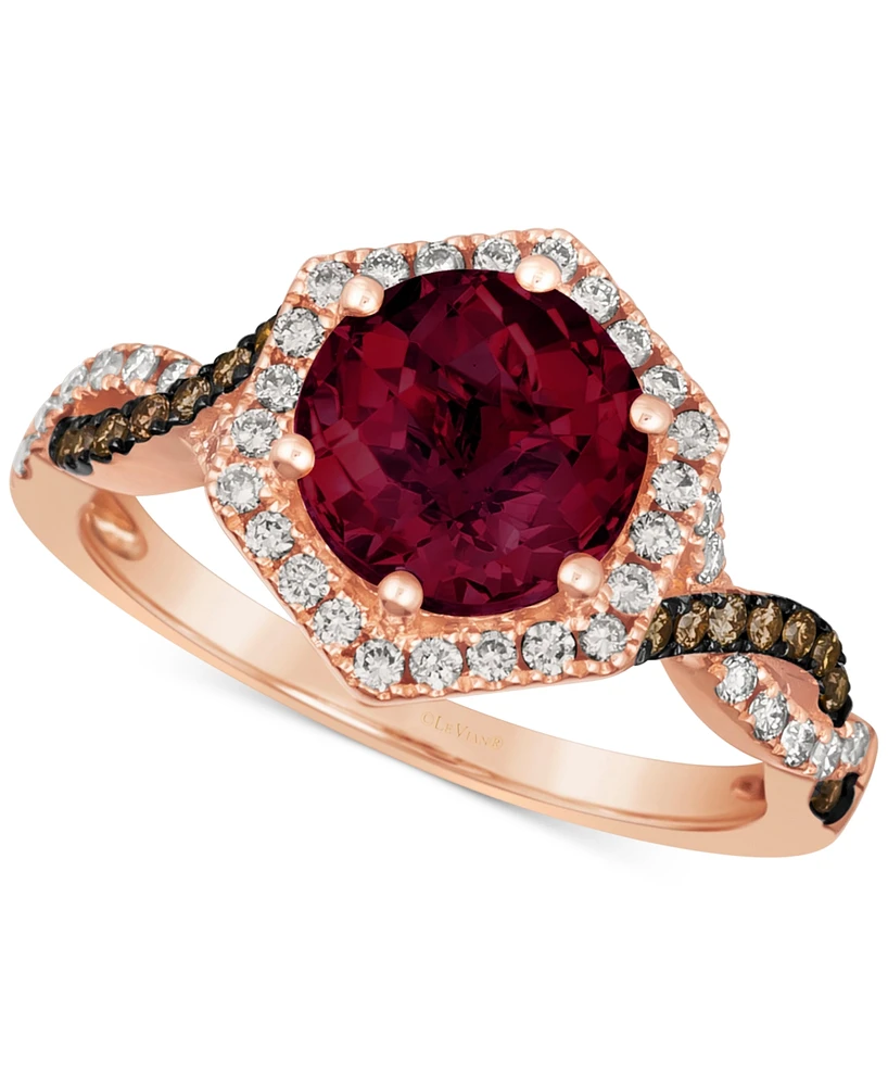 Le Vian Raspberry Rhodolite (2