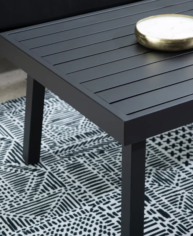 Linon Home Decor Acadian Outdoor Coffee Table