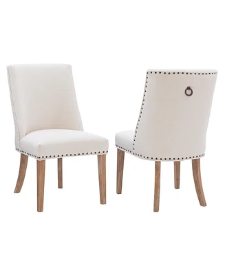 Powell Furniture Allard Upholstered Dining Chairs - Set of 2