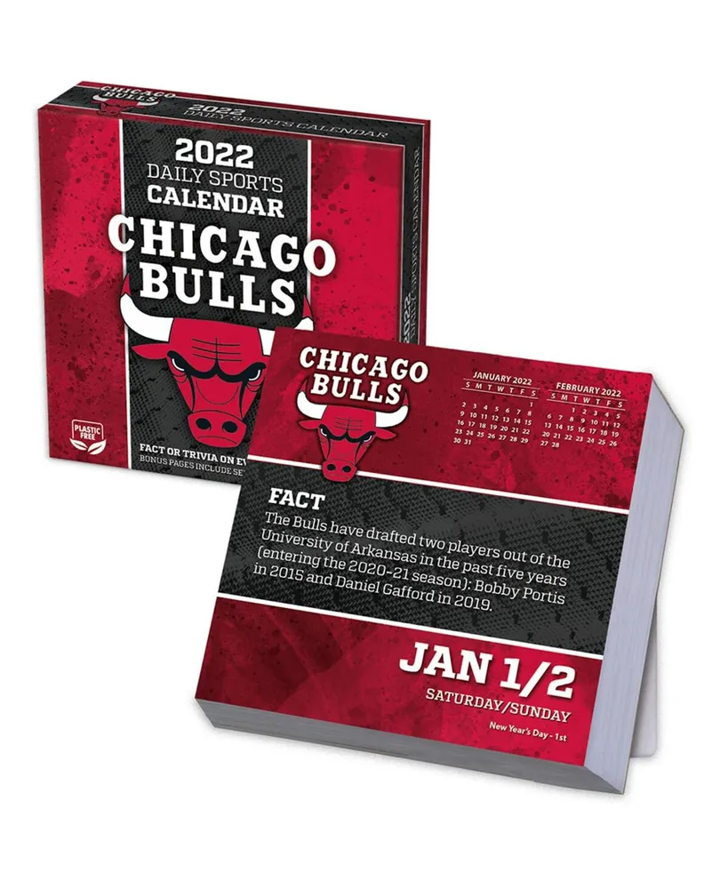 Chicago Bulls 2022 Box Calendar