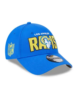 Men's New Era Royal Los Angeles Rams 2023 Nfl Draft 9FORTY Adjustable Hat