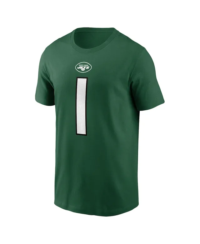 Majestic Women's Threads Ahmad Sauce Gardner Cream, Green New York Jets  Player Name and Number Raglan 3/4-Sleeve T-shirt - Macy's