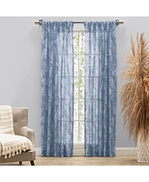 Ricardo Wild Meadows Pinch Pleat w/Back Tabs Pair Curtain 50"W x 96"L