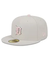 Men's New Era Khaki Detroit Tigers 2023 Mother's Day On-Field 59FIFTY Fitted Hat