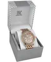 I.n.c. International Concepts Women's Rose Gold-Tone Bracelet Watch 38mm, Created for Macy's