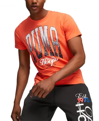Puma Men's Blueprint 2 Basketball Logo Graphic T-Shirt