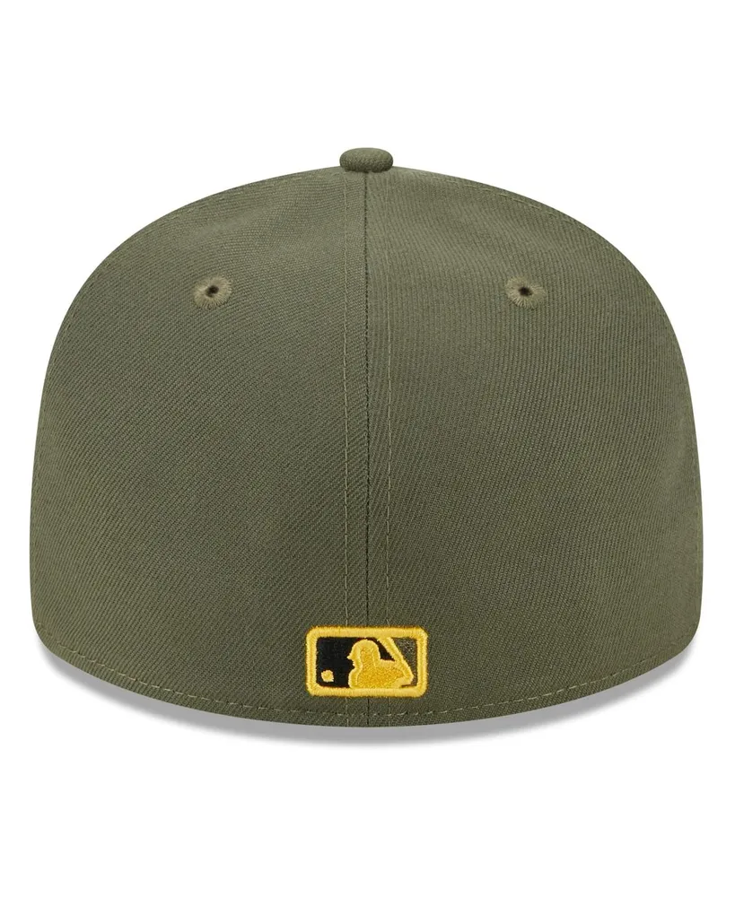 Men's New Era Green Oakland Athletics 2023 Armed Forces Day Low Profile 59FIFTY Fitted Hat