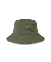 Men's New Era Green Chicago Cubs 2023 Armed Forces Day Bucket Hat