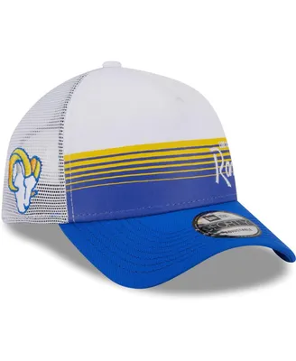 Men's New Era Royal Los Angeles Rams Horizon 9FORTY Snapback Hat