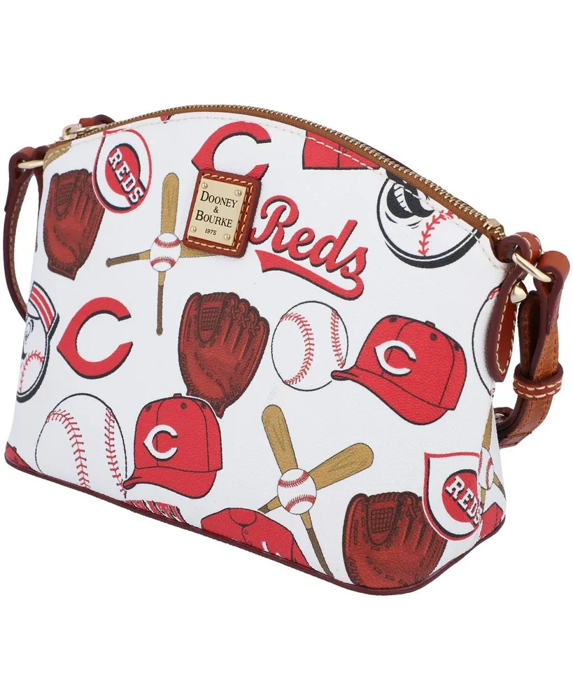 Women's Dooney & Bourke Cincinnati Reds Gameday Suki Crossbody with Medium Wristlet