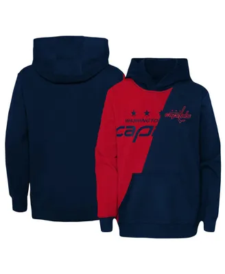 Big Boys and Girls Red Washington Capitals Unrivaled Pullover Hoodie