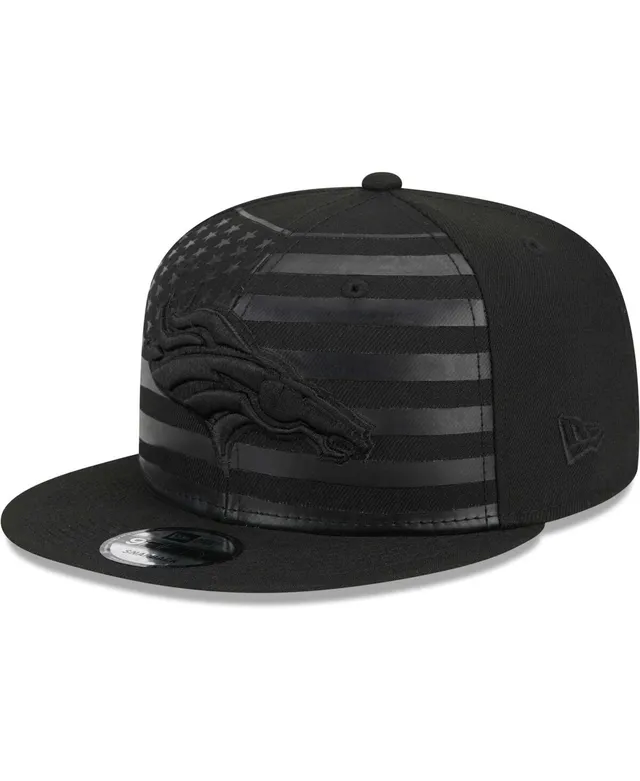 Men's New Era Black Denver Broncos Classic 9FIFTY Trucker Snapback Hat