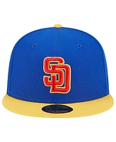 Men's New Era Royal, Yellow San Diego Padres Empire 59FIFTY Fitted Hat