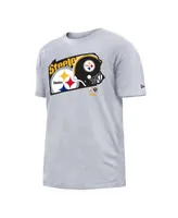 Men's New Era White Pittsburgh Steelers Gameday State T-shirt