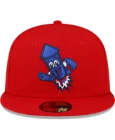 Men's New Era Red Worcester Sox Copa De La Diversion 59FIFTY Fitted Hat