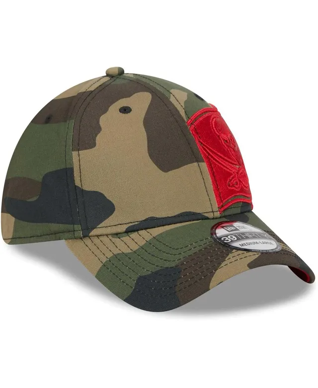 New Era Men's Camo Atlanta Falcons Punched Out 39THIRTY Flex Hat