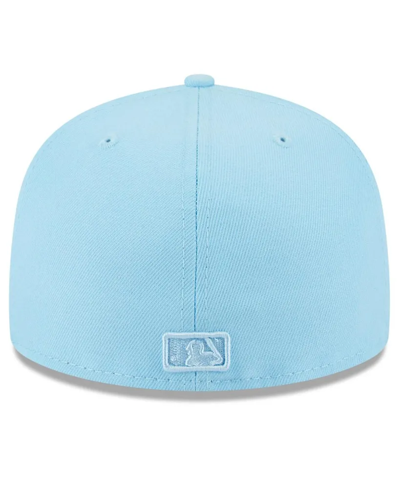 Men's New Era Light Blue Los Angeles Dodgers 2023 Spring Color Basic 59FIFTY Fitted Hat
