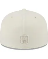 Men's New Era Cream Las Vegas Raiders Color Pack 59FIFTY Fitted Hat