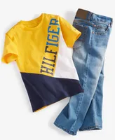 Tommy Hilfiger Little Boys Regular-Fit Blue Stone Jeans