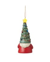 Jim Shore Led Gnome Tree Hat Ornament