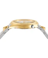 Versus Versace Women's Two-Hand Quartz Tortona Two-Tone Stainless Steel Bracelet 38mm