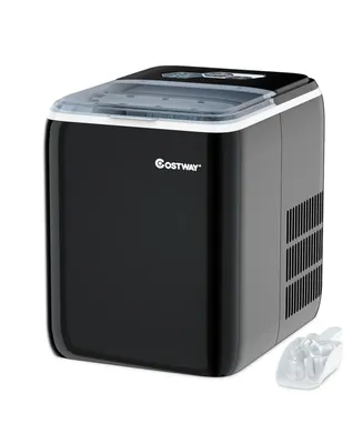 Portable Countertop Ice Maker Machine 44Lbs/24H Self-Clean