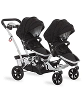 Dream On Me Baby Track Tandem Stroller- Face To Edition , Black & White