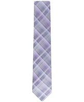 Calvin Klein Men's Ombre Plaid Tie