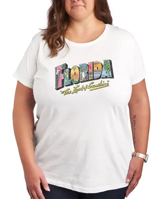 Air Waves Trendy Plus Florida Graphic T-Shirt