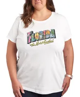 Hybrid Apparel Trendy Plus Florida Graphic T-Shirt
