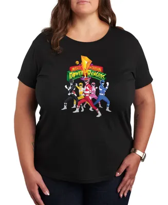 Hybrid Apparel Trendy Plus Power Rangers Graphic T-shirt