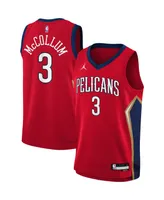 Big Boys and Girls Jordan C.j. McCollum Red New Orleans Pelicans 2022/23 Swingman Jersey - Statement Edition