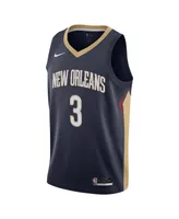 Men's and Women's Nike C.j. McCollum Navy New Orleans Pelicans 2021/22 Swingman Jersey - Icon Edition