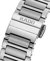 Rado Unisex Swiss Automatic DiaStar Skeleton Stainless Steel Bracelet Watch 38mm