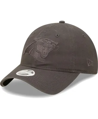 Women's New Era Graphite Carolina Panthers Core Classic 2.0 Tonal 9TWENTY Adjustable Hat