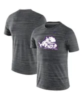 Men's Nike Black Tcu Horned Frogs Big and Tall Velocity Performance T-shirt
