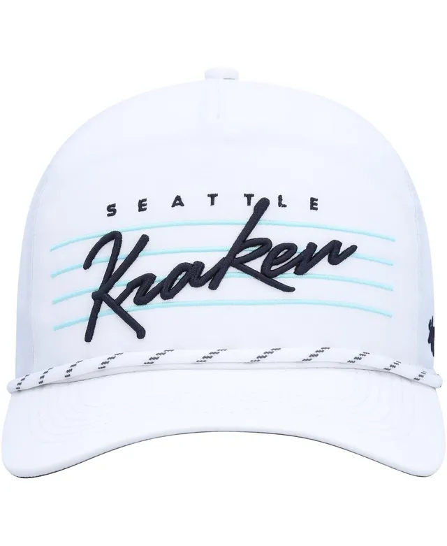 Seattle Kraken Fanatics Branded Authentic Pro Rink Trucker Snapback Hat -  Light Blue/White