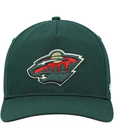 Men's '47 Brand Green Minnesota Wild Primary Hitch Snapback Hat