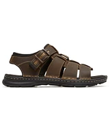 Rockport Men's Darwyn Leather Strap Sandal