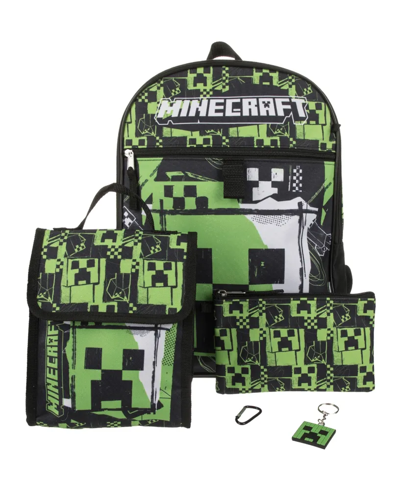 Minecraft Creeper Face Mesh Comfort Youth Hat