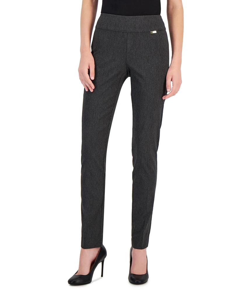 I.n.c. International Concepts Mid-Rise Petite Tummy-Control Skinny Pants, & Short, Created for Macy's