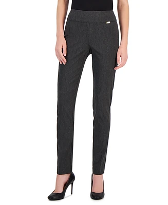 I.n.c. International Concepts Mid-Rise Petite Tummy-Control Skinny Pants, & Short, Created for Macy's