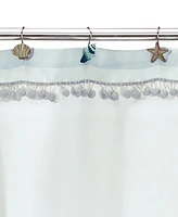 Avanti Blue Lagoon Ombre Seashells 12-Pc. Shower Curtain Hooks